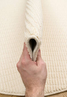 фактура ковра Flow Wool OF2529-O132 круг