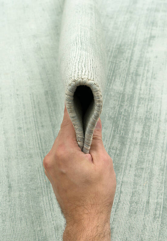 Однотонный ковер ручной работы PHPV-20-Dream Blue/Dream Blue