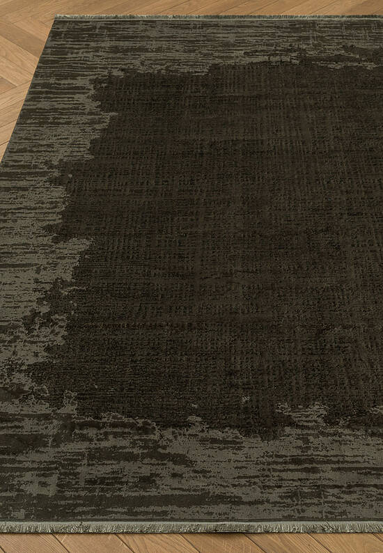 Винтажный ковер из полиэстера TOR 05 Green