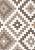Двусторонний безворсовый ковер Saka-Beige