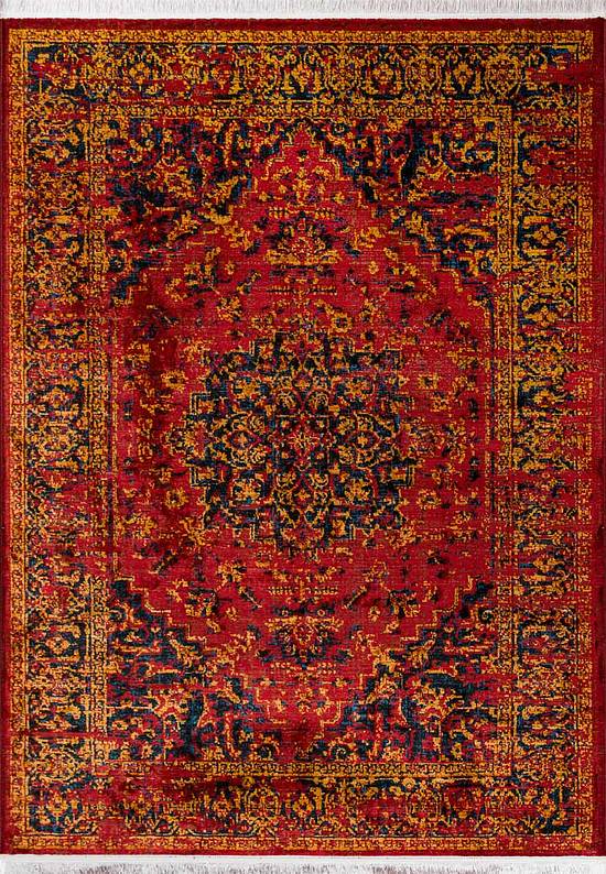 Иранский синтетический ковер FA5708-F16