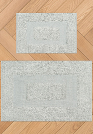 дизайн комплекта ковриков для ванной Irya Bath Vivian-Blue