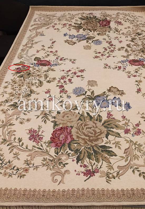 Гобеленовый ковер 011-beige discount6