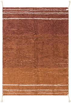 дизайн лицевой стороны ковра Lorena Canals Cotton Twin Toffee