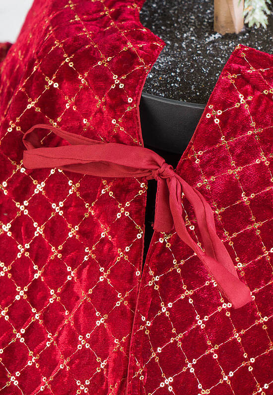 Коврик-юбка под ёлку