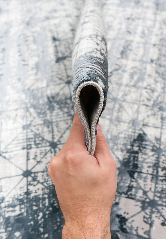 Турецкий синтетический ковер PM06-Mavi