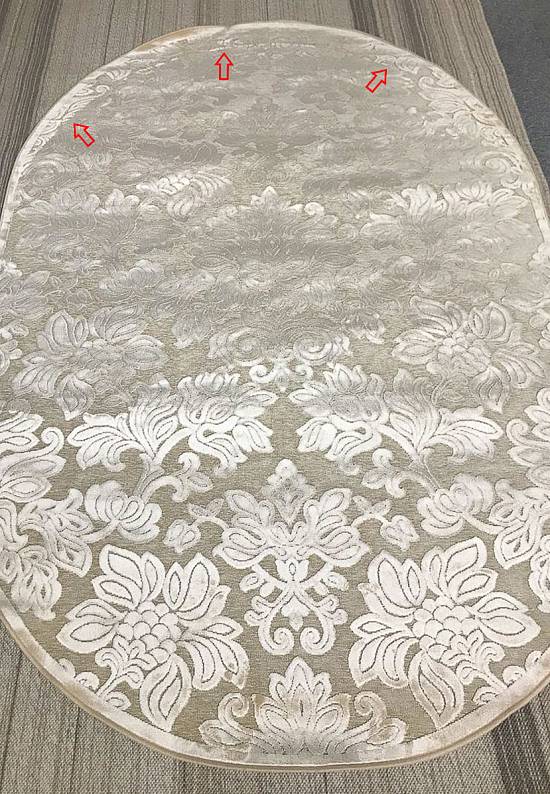 Бельгийский вискозный ковер RV321-R111 discount6