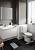 Комплект ковриков для ванной и туалета Sile 2513 Black PS