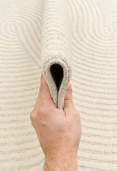 фактура ковра Flow Wool OF3377-O242 овал