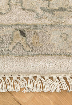 фрагмент ковра Kashan gold Antique White Grey
