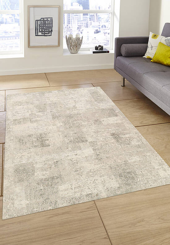 Безворсовый шерстяной ковер OV6063-O326