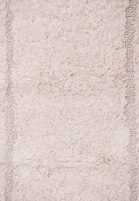 Бежевый комплект ковриков для ванной и туалета Nico-Beige