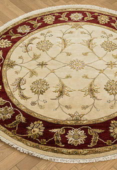 ковер в перспективе по ворсу Kashan gold 10/10 CH-114-Ivory/Red
