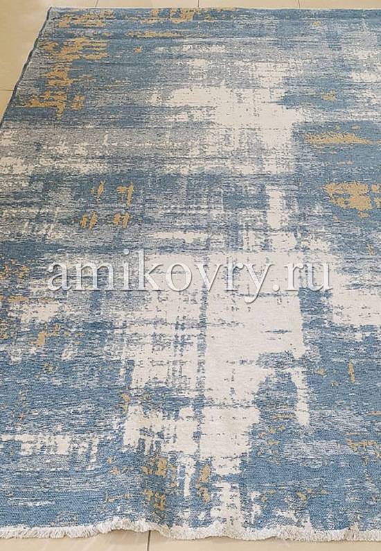 Двусторонний безворсовый ковер 2820 Blue discount1