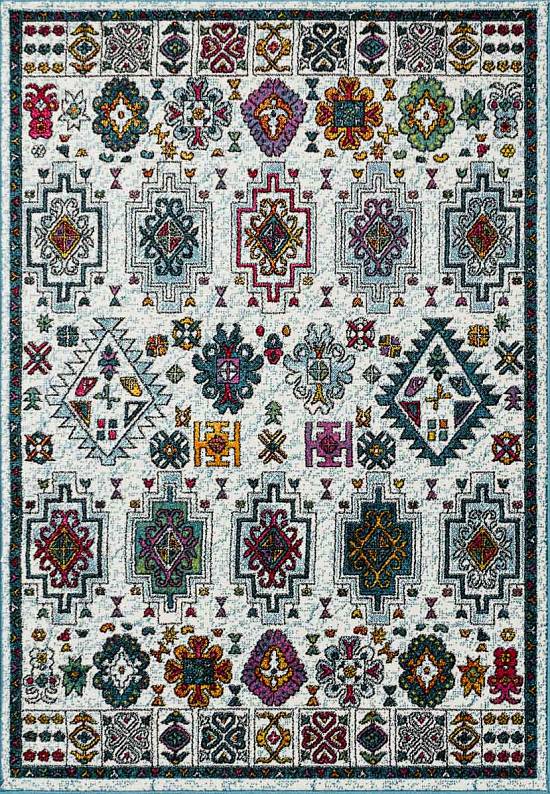 Недорогой синтетический ковер C069-Multicolor