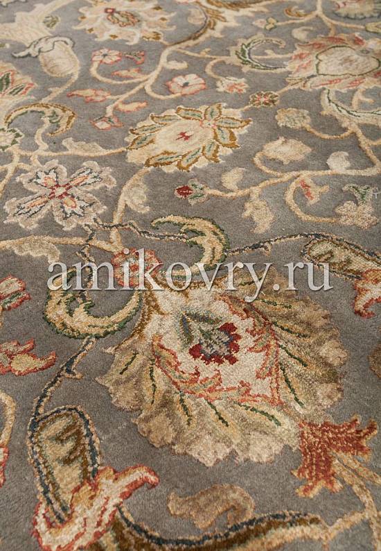Эксклюзивный ковер ручной работы из Индии 14/14 QNQ-16-Blue/Gold