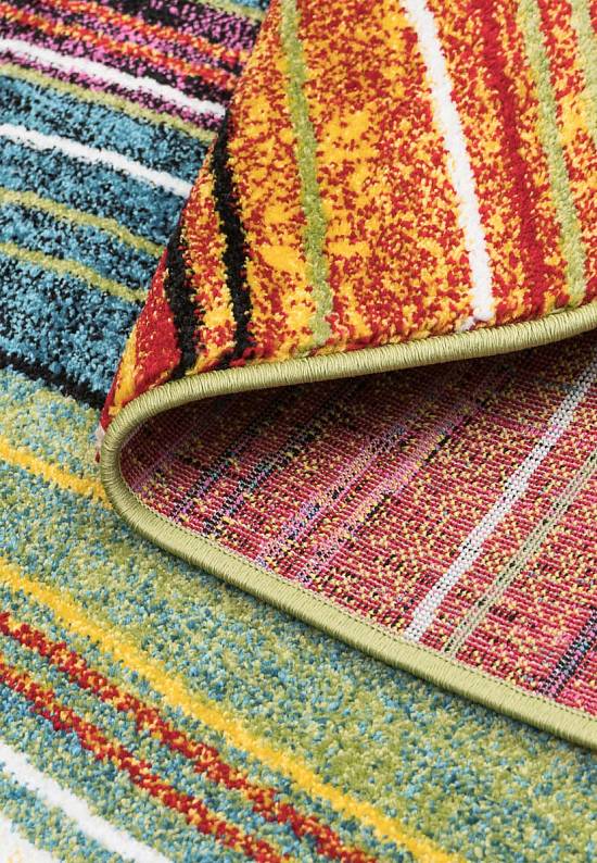 Недорогой синтетический ковер 2773-Multicolor