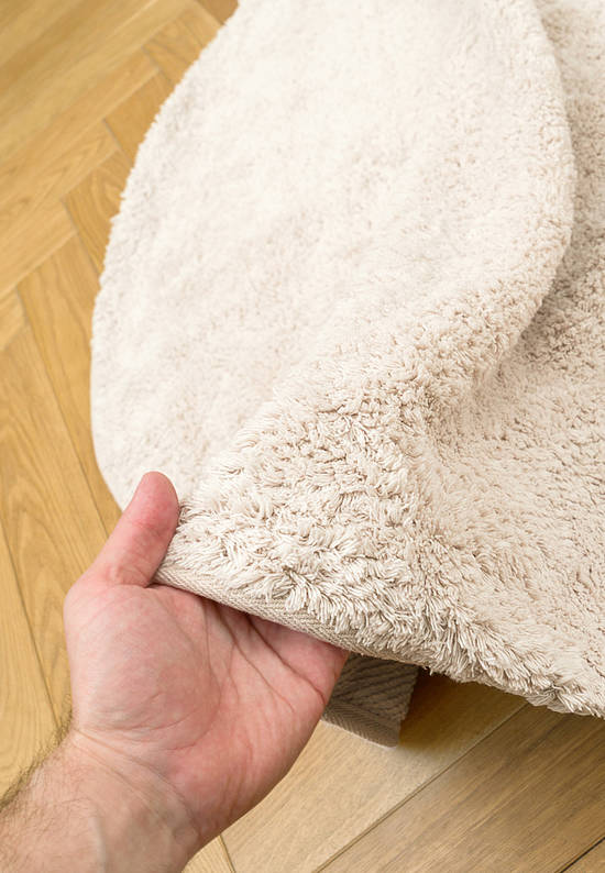 Хлопковый ковер CBN Plain Beige