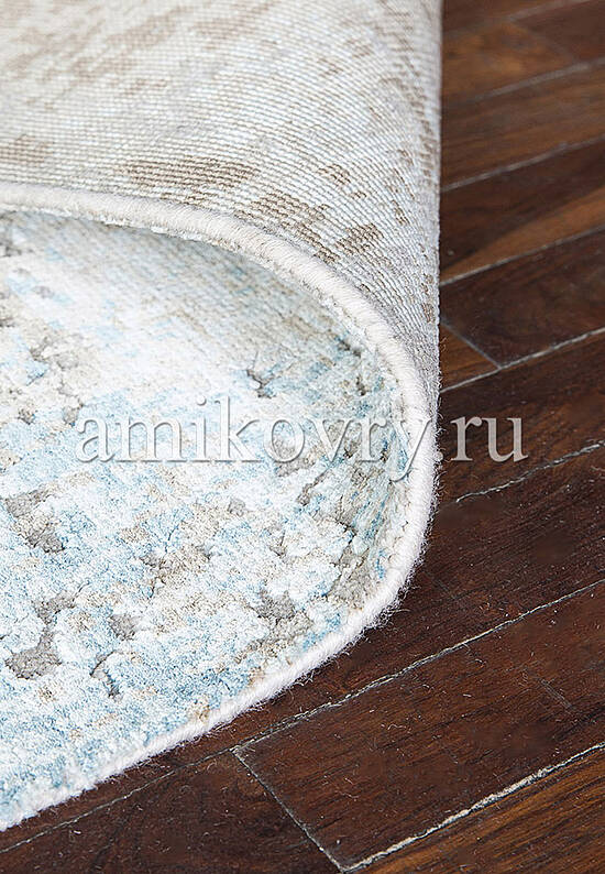 Элитный ковер ручной работы 8/8-RWB ESK-9014-Antique White/Light Sea Mist