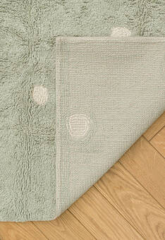 основа ковра Lorena Canals Cotton Dot Blue Sage