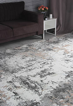 ковер в интерьере Graff 3319-Gray