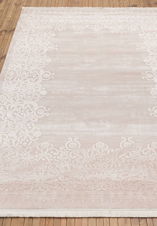 Турецкий однотонный ковер из акрила 5326 Beige