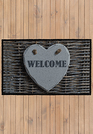 дизайн придверного коврика Empire Welcome Heart