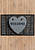Бельгийский придверный коврик Welcome Heart