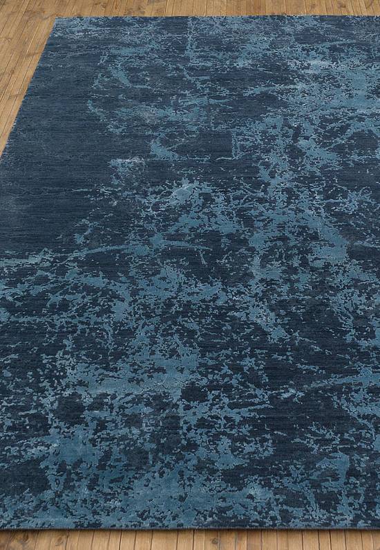 Дизайнерский ковер ручной работы Ocean Blue