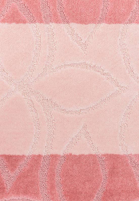 Розовый комплект ковриков для ванной комнаты и туалета Erdek 2580 Dusty Rose BQ