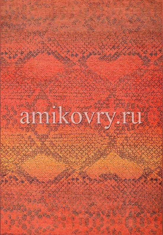 Яркий безворсовый ковер 2708-41