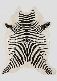 дизайн натуральной шкуры коровы Имитация зебры черно-белая