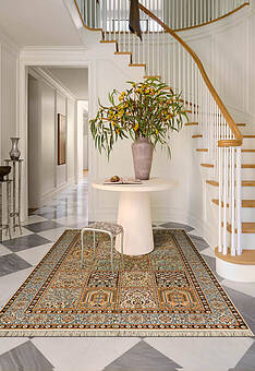 ковер в интерьере Cashmir IIST-GIZZ2C7CC Royal Taj