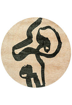 дизайн безворсового ковра Shapes LS6083-L407 круг