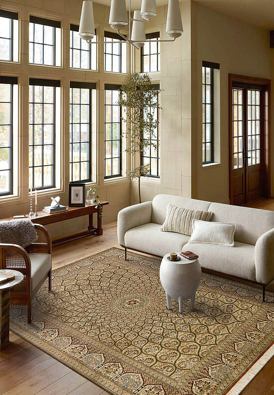 Шелковый ковер ручной работы IIST-GIKEKNN22 Gumband