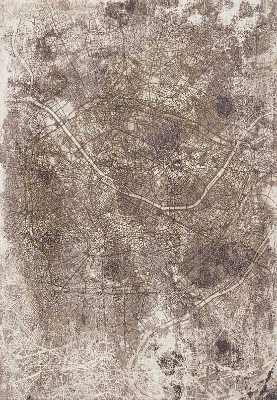 Безворсовый ковер из Бельгии Paris LS5282-L266