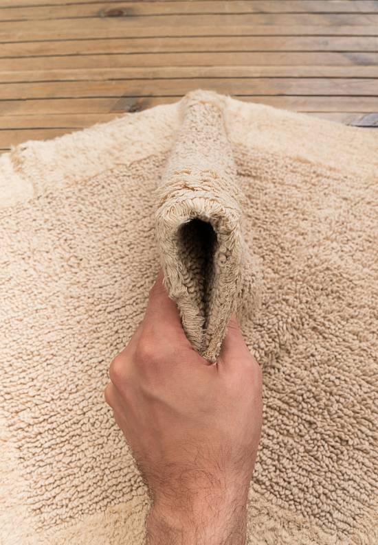 Двусторонний коврик для ванной  Natura Heavy 1604 Beige