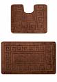 Комплект ковриков для ванной Confetti Bath Maximus Ethnic 2518 Brown PS