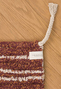 фрагмент ковра Lorena Canals Cotton Twin Toffee