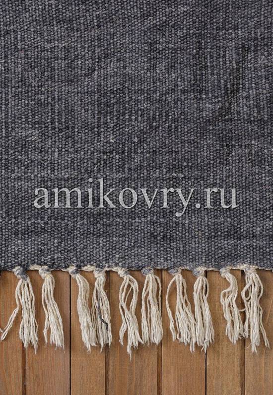 Безворсовый ковер из хлопка JHC-03 blue-white one star