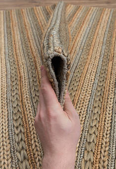 фактура циновки Flatweave S-1103 Grey Multy XW