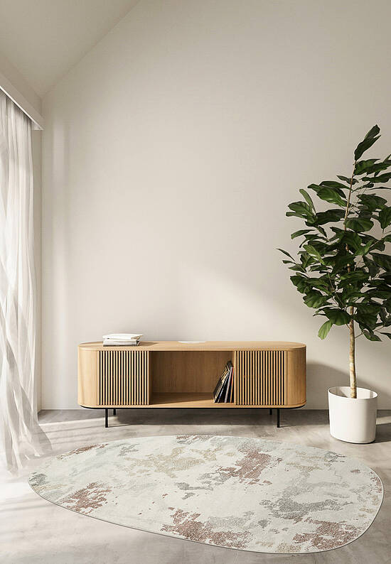 Современный синтетический ковер RT6029-R454 P