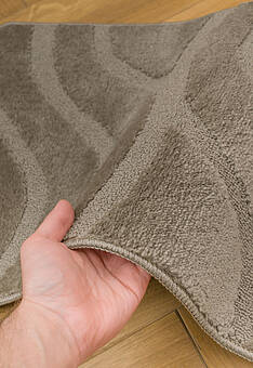 фактура коврика для ванной Confetti Bath Maximus Symphony 2507 Fungi Grey