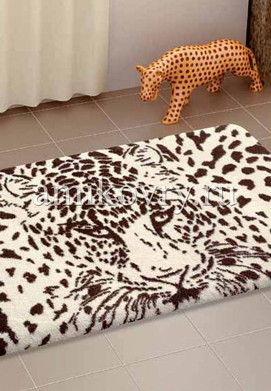 Коврик для ванной Confetti Bath Bella Leopar 03 Beige