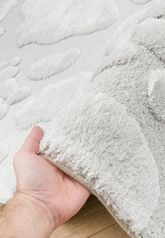 Мягкий пушистый ковер RE6005-R55 RR