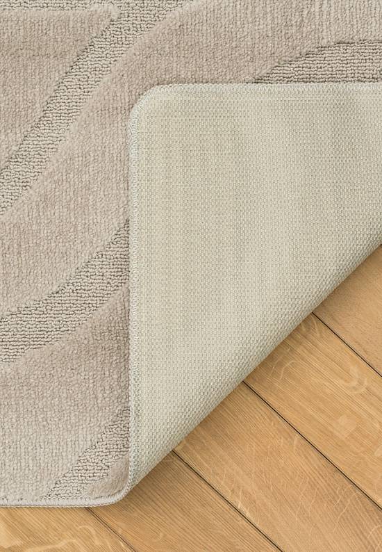Светлый комплект ковриков для ванной и туалета Symphony 2521 Sandy Grey BQ