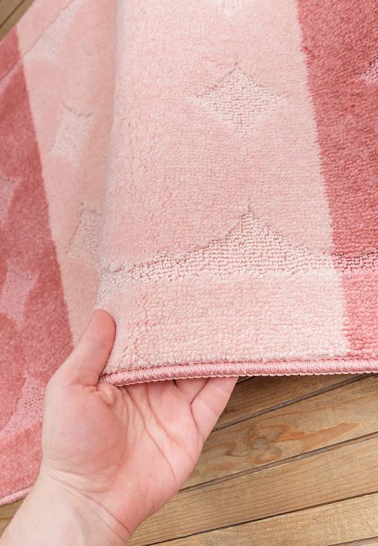 Комплект ковриков для ванной и туалета Edremit 2580 Dusty Rose BQF