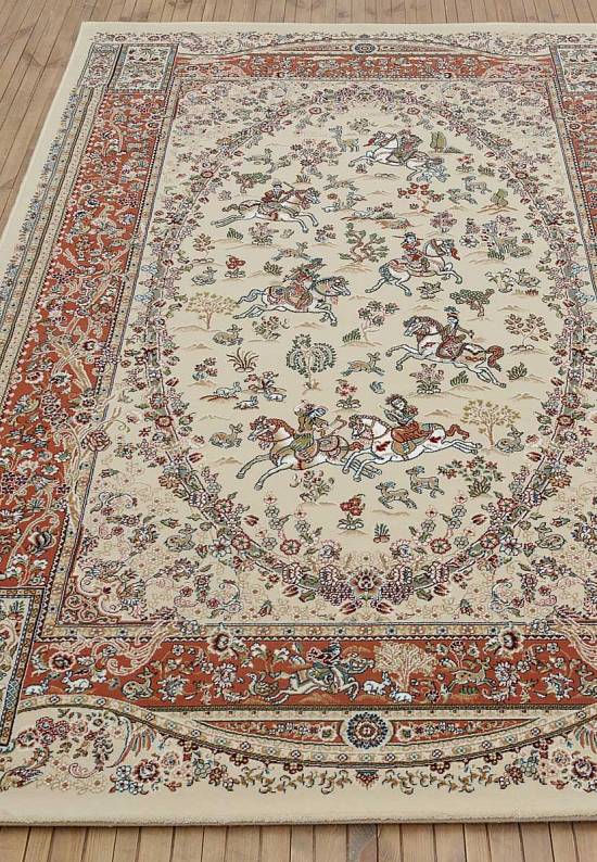 Восточный ковер из Ирана Mashad 1.87315-cream