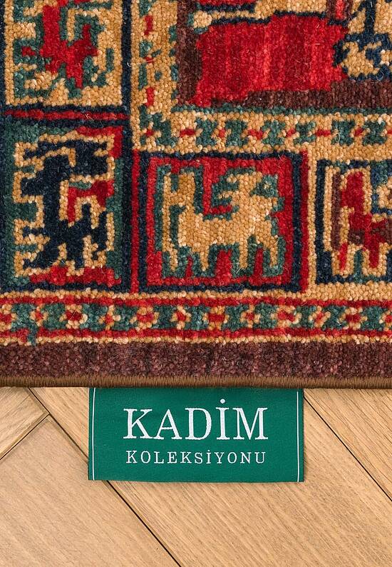 Шерстяной ковер KDM 08 Red