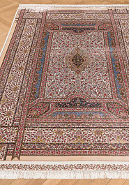 ковер в перспективе против ворса Ottoman Silk Rose Garden-Cream